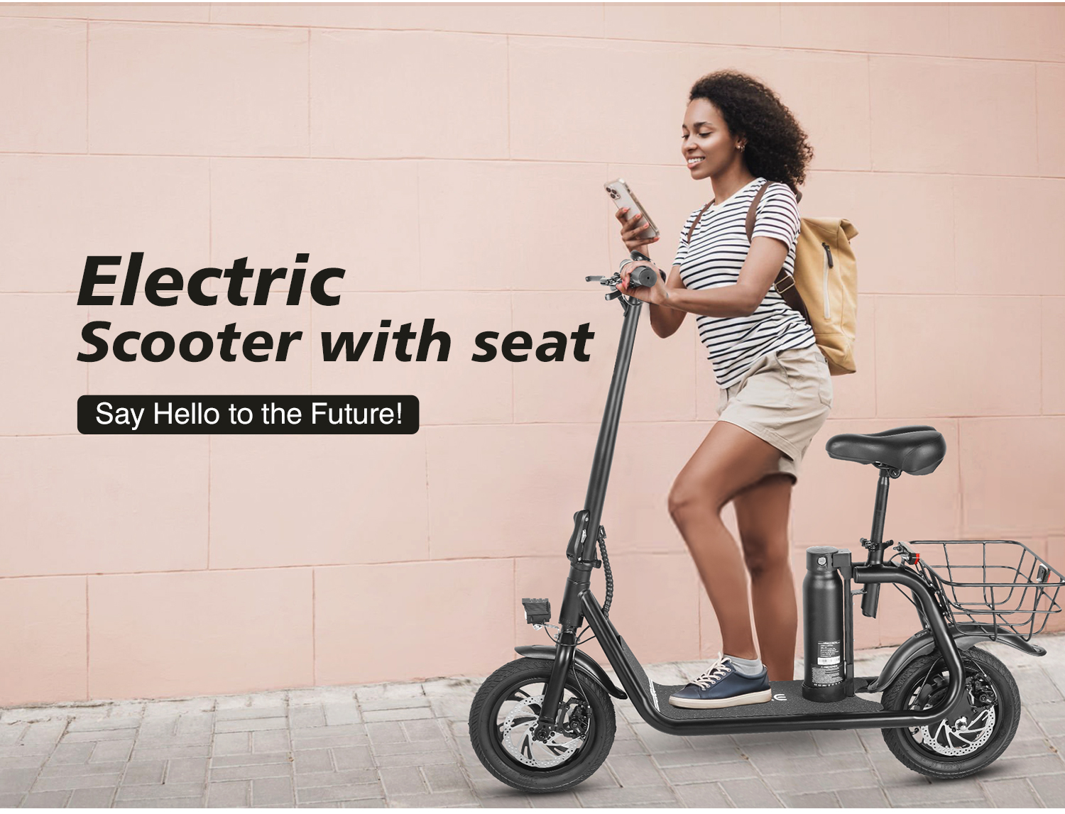 Samebike elektrická kolobežka SM-C01 - 4
